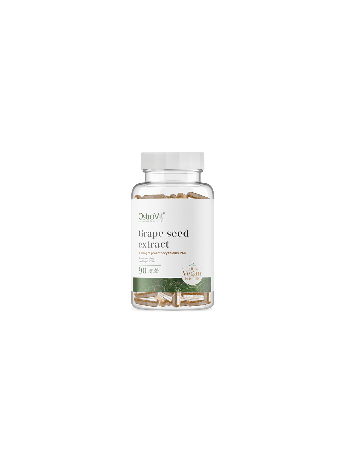 OstroVit Grape Seed Extract VEGE 90 caps