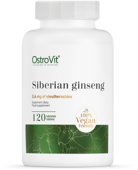 Siberian Ginseng (Eleuthero) 120 tablettia