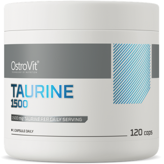 Tauriini treenin ja hernoston tueksi 1500 mg 120 kaps (OstroVit)