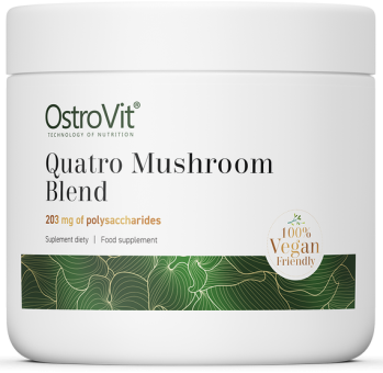 Lion's mane (Siiliorakas) + 3 sieniuutesekoitus 185 annosta 100 g (OstroVit)