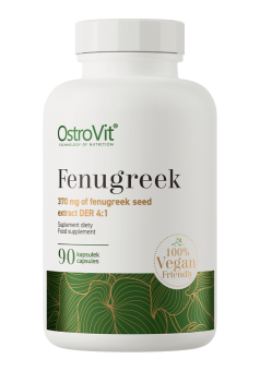 Fenugreek (sarviapila) uute hormonitasapainon tueksi 370mg 90 kaps (Ostrovit)