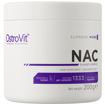 NAC powder 200 g – Glutathione precursor and liver support (OstroVit)