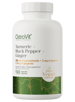 OstroVit Turmeric + Black Pepper + Ginger VEGE 90 capsules