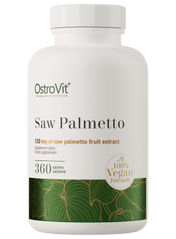 Saw Palmetto 600 mg for prostate and hair health 360 tabl (OstroVit)