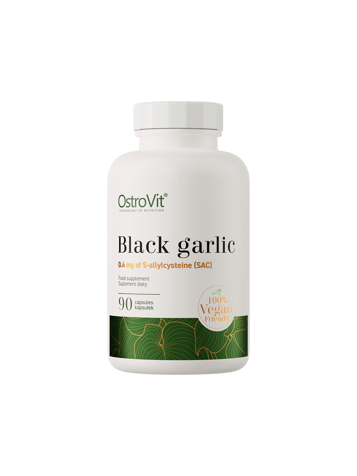 Musta valkosipuli - Black Garlic uute 90 kapselia
