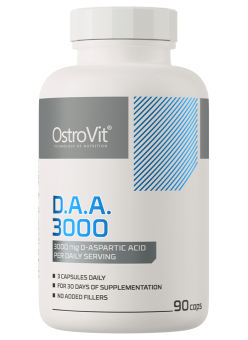 D-aspartic acid D.A.A 3000 mg 90 capsules