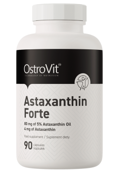 Astaxanthin FORTE 4 mg – Strong antioxidant 90 caps (OstroVit)