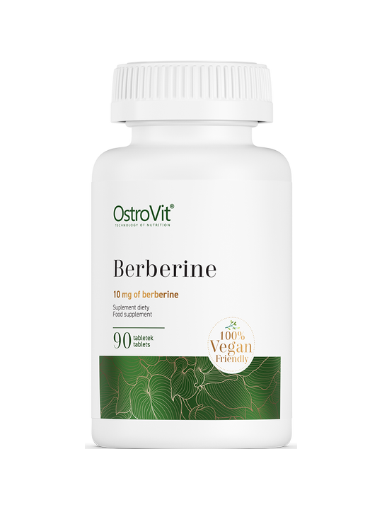 Berberiini 500 mg – Verensokerin ja aineenvaihdunnan tuki – 90 tablettia