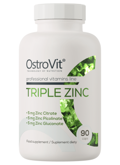 OstroVit Triple Zinc 90 capsules