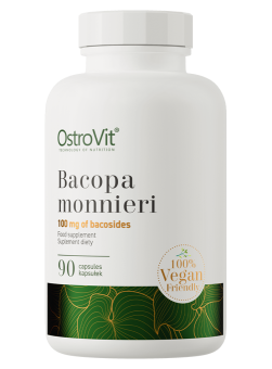 Bacopa Monnieri (brahmi) for memory support 200 mg 90 caps (Ostrovit)
