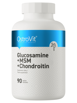 Glucosamine + MSM + chondroitin for joints 90 tabl (OstroVit)