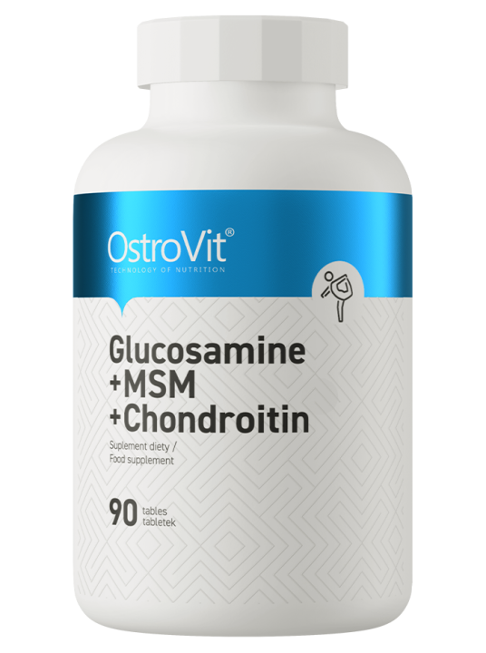 Glukosamiini + MSM + kondroitiini nivelille 90 tabl (OstroVit)