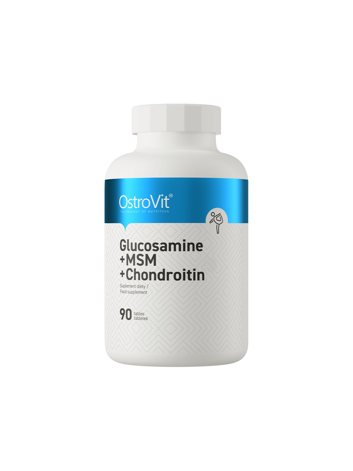 Glukosamiini + MSM + kondroitiini nivelille 90 tabl (OstroVit)