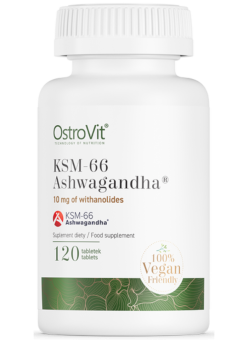 KSM-66 Ashwagandha OstroVit 120 tablettia