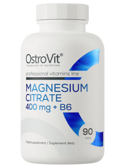 Magnesiumsitraatti + B6 OstroVit 90 tablettia