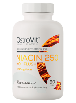 Niasiini 250 NO-FLUSH 90 tablettia