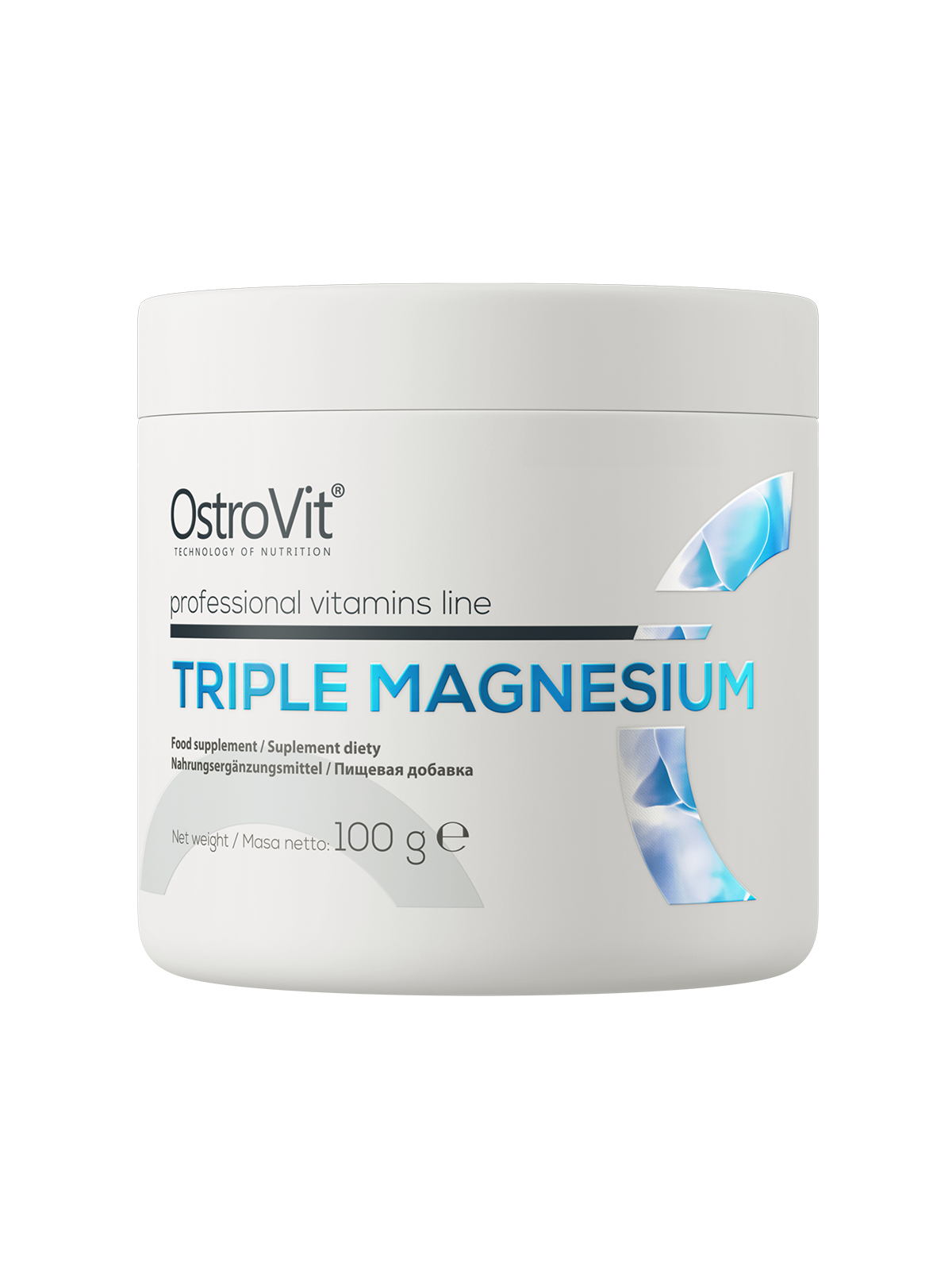 Triple Magnesium 100 g – magnesium powder for muscles and nerves