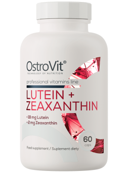 Lutein + zeaxanthin for eye protection 60 capsules