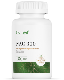 NAC (N-asetyylikysteiini) 300 mg 150 tabl